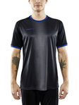 Craft Sport-Tshirt (Trikot) Progress 2.0 Graphic Jersey - leicht, funktionell und Stretchmaterial - schwarz/blau Herren