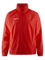 Craft Regenjacke Evolve Rain (leicht, wind- und wasserabweisend, Kapuze) rot Herren