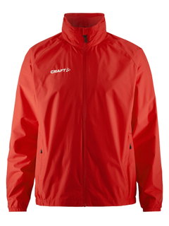 Craft Regenjacke Evolve Rain (leicht, wind- und wasserabweisend, Kapuze) rot Herren