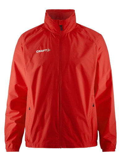 Craft Regenjacke Evolve Rain (leicht, wind- und wasserabweisend, Kapuze) rot Herren
