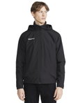 Craft Regenjacke Evolve Rain (leicht, wind- und wasserabweisend, Kapuze) schwarz Herren