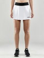 Craft Sport-Rock Squad Skirt - leicht, funktionell und Stretchmaterial, mit Innenslip - weiss Damen