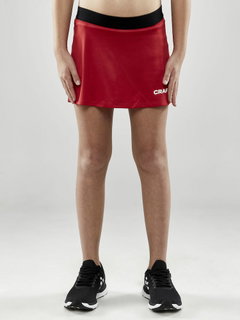 Craft Sport-Rock Squad Skirt - light, functional and stretch material, with inner slip - red girls