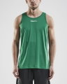 Craft Sport-Tank Rush Singlet (100% Polyester) ärmellos grün Herren