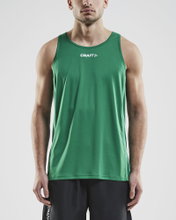 Craft Sport-Tank Rush Singlet (100% Polyester) sleeveless green Men