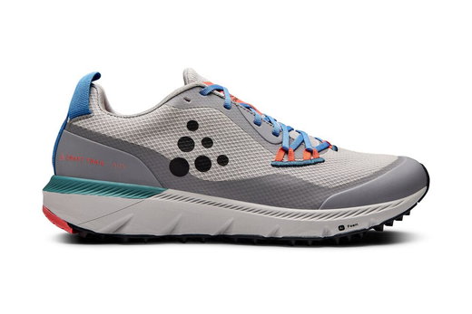 Craft Running Shoes ADV Nordic Trail (breathable, durable sole) grey/multi-coloured men's