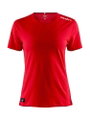 Craft Sport-Shirt Community Mix (Baumwolle) rot Damen
