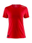 Craft Sport-Shirt Community Mix (Baumwolle) rot Damen