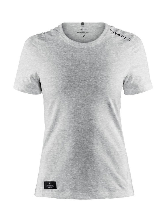 Craft Sport-Shirt Community Mix (Baumwolle) grau Damen