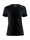 Craft Sport-Shirt Community Mix (Baumwolle) schwarz Damen