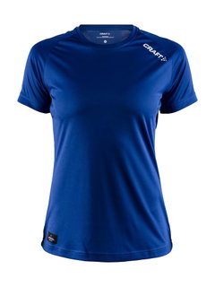 Craft Sport-Shirt Coummunity Function (100% Poliester, szybkoschnący) kobaltowy Damski