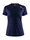 Craft Sport-Shirt Coummunity Function (100% Polyester, schnelltrocknend) navyblau Damen