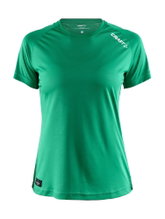 Craft Sport-Shirt Community Function (100% Polyester, quick-drying) green Women