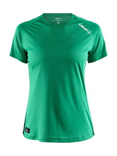 Craft Sport-Shirt Coummunity Function (100% Polyester, schnelltrocknend) grün Damen