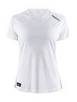 Craft Sport-Shirt Community Function (100% Polyester, quick-drying) white Women