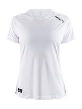 Craft Sport-Shirt Coummunity Function (100% Polyester, schnelltrocknend) weiss Damen