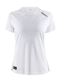 Craft Sport-Shirt Coummunity Function (100% Polyester, schnelltrocknend) weiss Damen