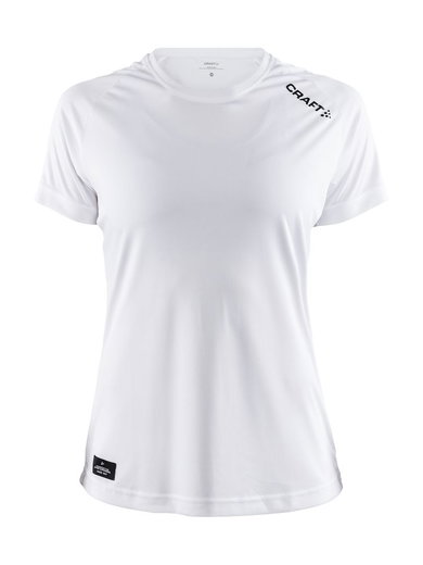 Craft Sport-Shirt Coummunity Function (100% Polyester, schnelltrocknend) weiss Damen