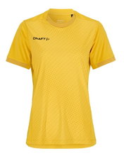 Craft Sport-Shirt Evolve 2.0 Graphic Jersey (durable, lightweight) yellow ladies
