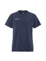 Craft Sport-Shirt Evolve 2.0 Structured Jersey (strapazierfähig, leicht) navyblau Damen