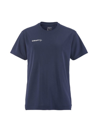 Craft Sport-Shirt Evolve 2.0 Structured Jersey (strapazierfähig, leicht) navyblau Damen
