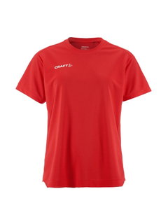 Craft Sport-Shirt Evolve 2.0 Structured Jersey (strapazierfähig, leicht) rot Damen