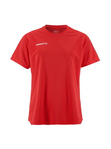 Craft Sport-Shirt Evolve 2.0 Structured Jersey (strapazierfähig, leicht) rot Damen