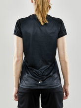 Craft Sport-Shirt Evolve Referee (rec. Polyester, Mesh Inserts) black Women
