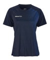 Craft Sport-Shirt Extend 2.0 Graphic Jersey (100% rec. Polyester, feuchtigkeitstransport) navyblau Damen