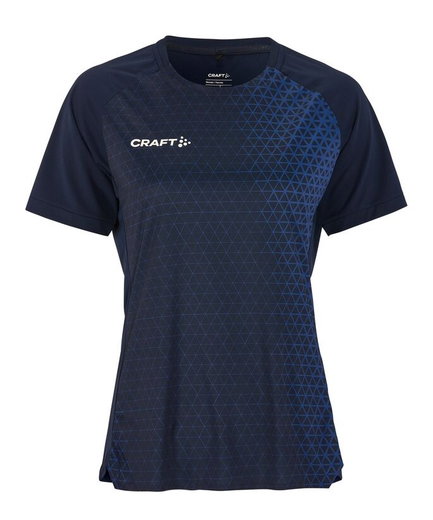 Craft Sport Shirt Extend 2.0 Graphic Jersey (100% recycled Polyester, moisture-wicking) navy blue Ladies