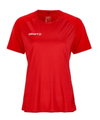 Craft Sport-Shirt Extend 2.0 Graphic Jersey (100% rec. Polyester, feuchtigkeitstransport) rot Damen