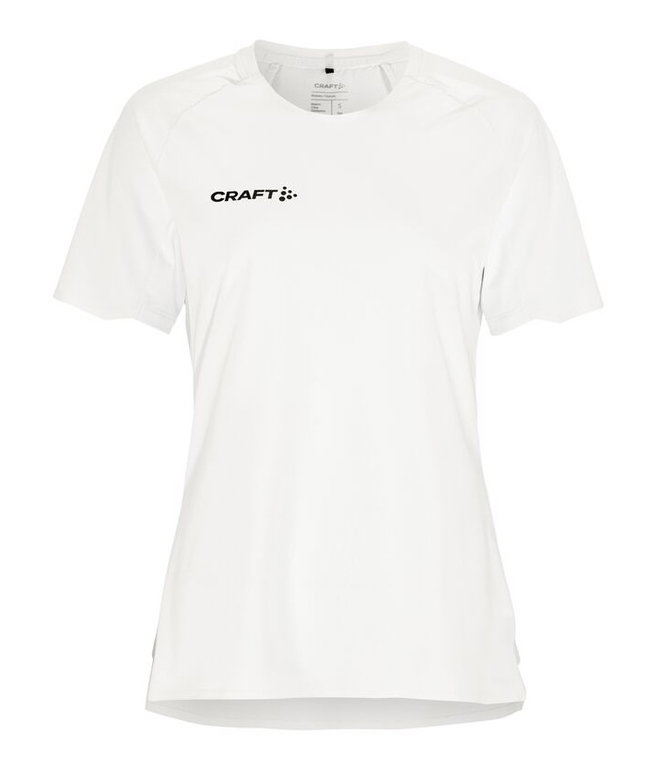 Craft Sport-Shirt Extend 2.0 Jersey (100% rec. Polyester, feuchtigkeitstransport) weiss Damen