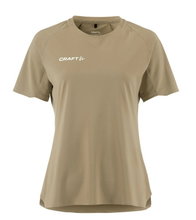 Craft Sport-Shirt Extend 2.0 Jersey (100% recycled Polyester, moisture-wicking) beige Ladies