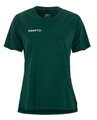 Craft Sport-Shirt Extend 2.0 Jersey (100% rec. Polyester, feuchtigkeitstransport) dunkelgrün Damen