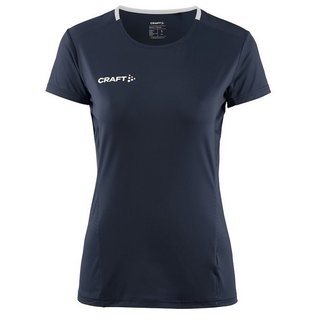 Craft Sport-Shirt Extend Jersey (rec. Polyester, Mesh-Einsätze) kobaltblau Damen