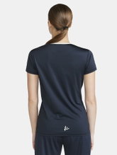 Craft Sport-Shirt Extend Jersey (rec. Polyester, Mesh-Einsätze) navyblau Damen