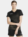 Craft Sport-Shirt (Jersey) Premier Fade Jersey (rec. Polyester, V-neck) black Women