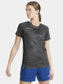Craft Sport-Shirt (Trikot) Premier Solid Jersey (rec. Polyester, hohe Elastizität) dunkelgrau Damen