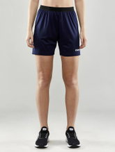 Craft Sporthose (Short) Evolve - leicht, elastischer Hüftbund mit Kordelzug, ohne Seitentaschen - navyblau Damen