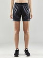 Craft Sports Shorts (Short) Evolve - light, elastic waistband with drawstring, without side pockets - dark grey Women
