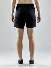 Craft Sports Shorts (Short) Evolve - lightweight, elastic waistband with drawstring, without side pockets - black Women