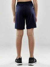 Craft Sports Shorts (Short) Evolve - light, elastic waistband with drawstring, without side pockets - navy blue Kids