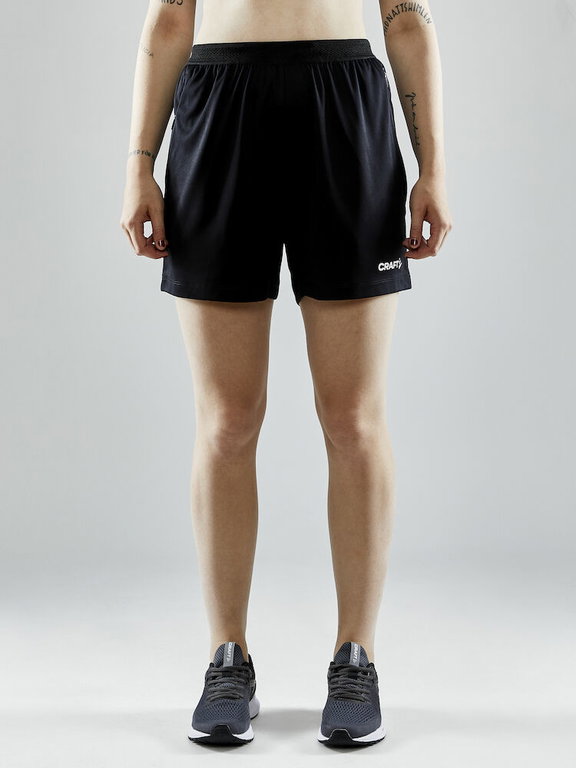 Craft Sporthose (Short) Evolve Referee (leicht, funktionell) - schwarz Damen