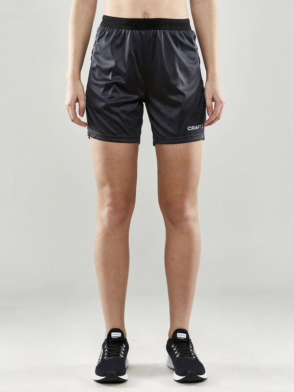 Craft Sporthose (Short) Evolve Zip Pocket - leicht, Reissverschlusstaschen - dunkelgrau Damen