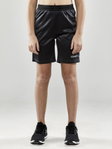 Craft Sporthose (Short) Evolve Zip Pocket - leicht, Reissverschlusstaschen - dunkelgrau Kinder