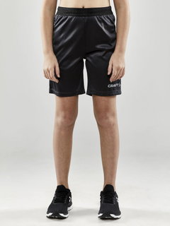 Craft Sporthose (Short) Evolve Zip Pocket - leicht, Reissverschlusstaschen - dunkelgrau Kinder
