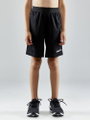 Craft Spodenki Sportowe (Krótkie) Evolve Zip Pocket - lekkie, kieszenie na zamek błyskawiczny - czarne dziecięce