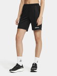 Craft Trainingshose Extend Shorts (100% rec. Polyester, ohne Seitentaschen) kurz schwarz Damen