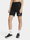 Craft Trainingshose Extend Shorts (100% rec. Polyester, ohne Seitentaschen) kurz schwarz Damen