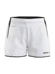 Craft Sporthose (Short) Pro Control Impact - elastisches Material, mit Innenslip - weiss/schwarz Damen